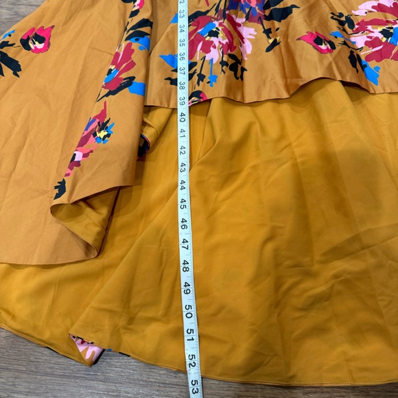 Hutch Dea floral strapless high low dress size 18W NWT - Picture 13 of 15